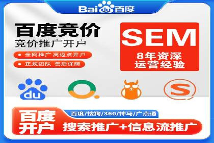 成功SEM推广代运营案例展示